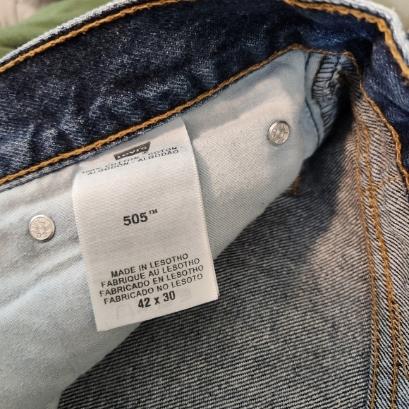 Levi's 505 Jeans Mens, sz 42 - Picture 4 of 7